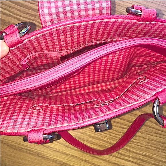 ISABELLA FIORE WHITE AND PINK HAND BAG 💖 - Picture 5 of 6